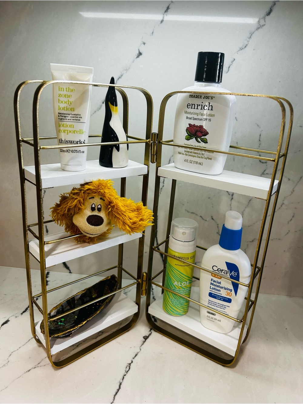 Foldable Shelf Countertop Organizer